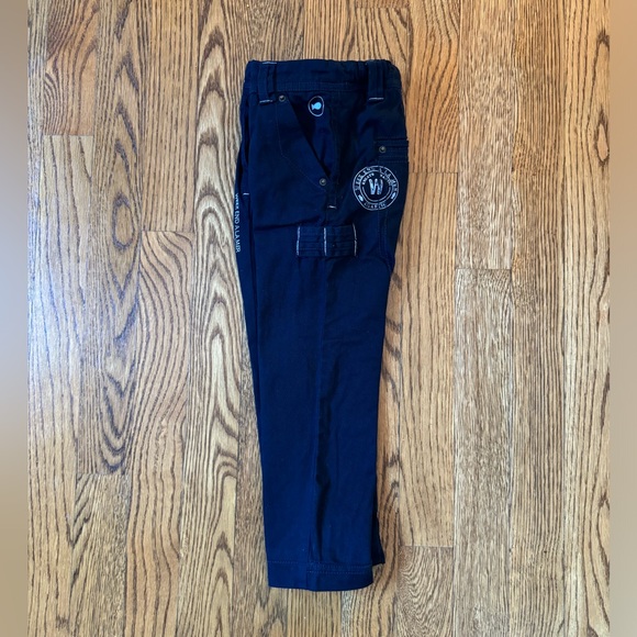 WEEKEND À LA MER lined navy trousers - 3 ans/ 3T - Picture 3 of 11